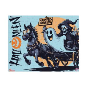 Haunted Mansion Halloween - Jigsaw Puzzle (30, 110, 252, 500, 1000-Piece) - Image 14