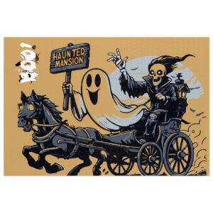 Boo Haunted Mansion - Jigsaw Puzzle (30, 110, 252, 500, 1000-Piece) - Image 2