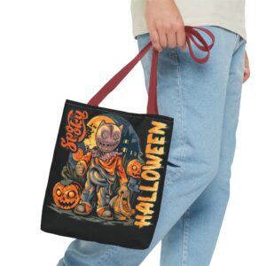 Spooky Halloween All-Over Print Tote Bag: Your Perfect Halloween Accessory - Image 16