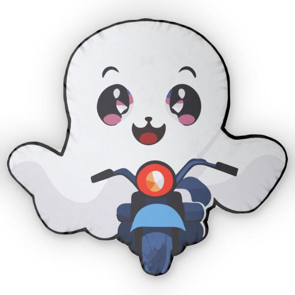 Cute Ghost on Motorcycle - GIFTZ For Your Loved Ones