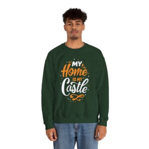 My Home is My Castle - Unisex Heavy Blend™ Crewneck Sweatshirt - Image 50