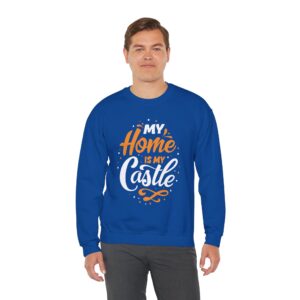 My Home is My Castle - Unisex Heavy Blend™ Crewneck Sweatshirt - Image 95