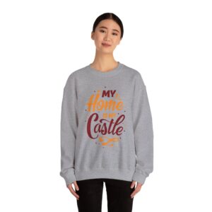 My Home is My Castle - Unisex Heavy Blend™ Crewneck Sweatshirt - Image 38