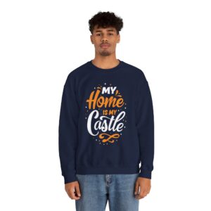 My Home is My Castle - Unisex Heavy Blend™ Crewneck Sweatshirt - Image 105