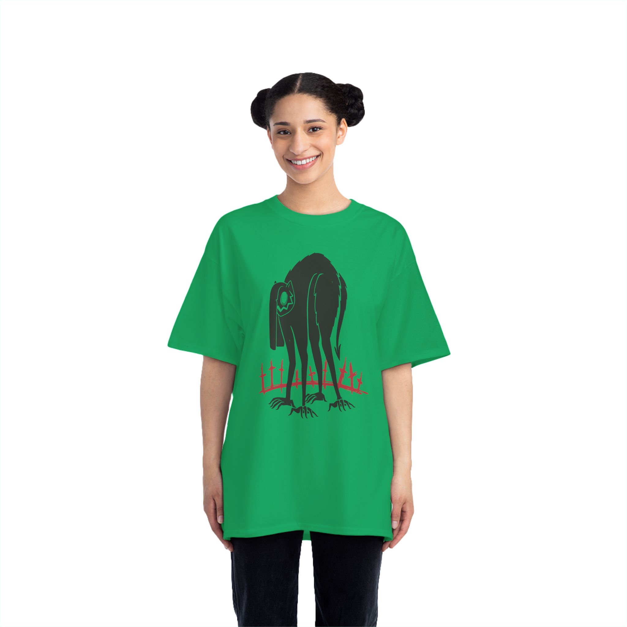 Meow-o-Ween Monster - Beefy-T® Short-Sleeve T-Shirt - GIFTZ For Your Loved Ones