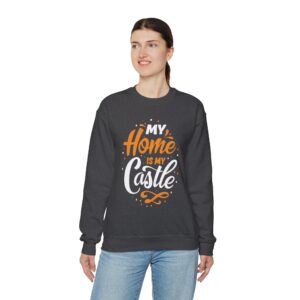 My Home is My Castle - Unisex Heavy Blend™ Crewneck Sweatshirt - Image 86