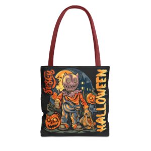 Spooky Halloween All-Over Print Tote Bag: Your Perfect Halloween Accessory - Image 14