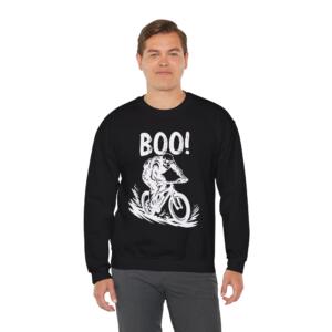 Boo Halloween Cycling - Unisex Heavy Blend™ Crewneck Sweatshirt - Image 23