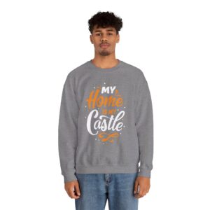 My Home is My Castle - Unisex Heavy Blend™ Crewneck Sweatshirt - Image 61