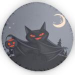 Bat with Pumpkin Bowl Halloween - GIFTZ For Your Loved Ones