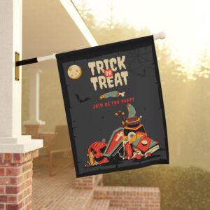 Trick or Treat Halloween Garden & House Banner
