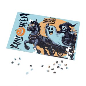 Haunted Mansion Halloween - Jigsaw Puzzle (30, 110, 252, 500, 1000-Piece) - Image 3