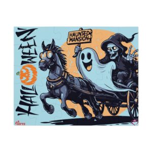 Haunted Mansion Halloween - Jigsaw Puzzle (30, 110, 252, 500, 1000-Piece) - Image 11