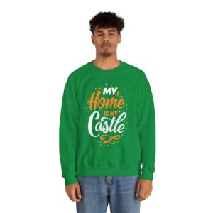 My Home is My Castle - Unisex Heavy Blend™ Crewneck Sweatshirt - Image 72