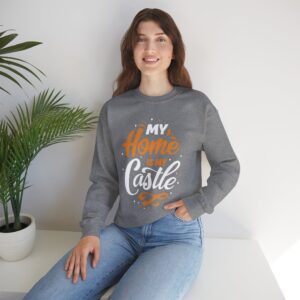 My Home is My Castle - Unisex Heavy Blend™ Crewneck Sweatshirt - Image 56