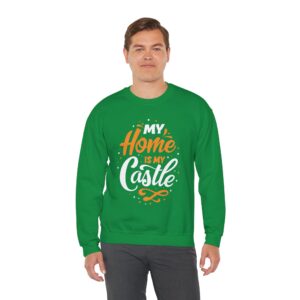 My Home is My Castle - Unisex Heavy Blend™ Crewneck Sweatshirt - Image 73