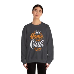 My Home is My Castle - Unisex Heavy Blend™ Crewneck Sweatshirt - Image 82
