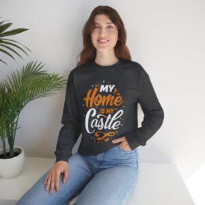 My Home is My Castle - Unisex Heavy Blend™ Crewneck Sweatshirt - Image 78