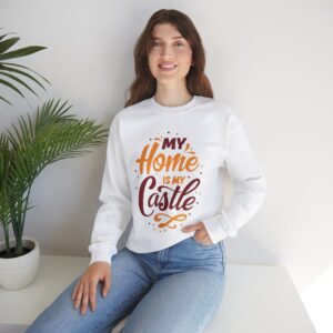 My Home is My Castle - Unisex Heavy Blend™ Crewneck Sweatshirt - Image 12