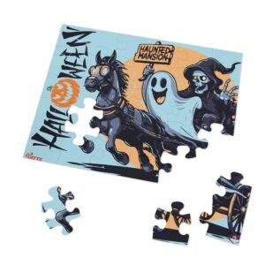 Haunted Mansion Halloween - Jigsaw Puzzle (30, 110, 252, 500, 1000-Piece) - Image 12
