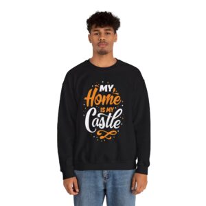 My Home is My Castle - Unisex Heavy Blend™ Crewneck Sweatshirt - Image 6
