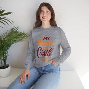 My Home is My Castle - Unisex Heavy Blend™ Crewneck Sweatshirt - Image 34