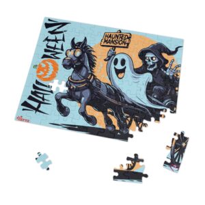 Haunted Mansion Halloween - Jigsaw Puzzle (30, 110, 252, 500, 1000-Piece) - Image 15
