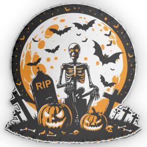Skeleton in Graveyard Halloween - GIFTZ For Your Loved Ones
