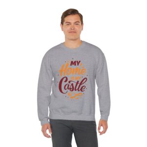 My Home is My Castle - Unisex Heavy Blend™ Crewneck Sweatshirt - Image 40