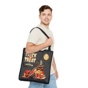 Trick or Treat Halloween All-Over Print Tote Bag: The Ultimate Halloween Companion - Image 4