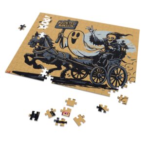 Boo Haunted Mansion - Jigsaw Puzzle (30, 110, 252, 500, 1000-Piece) - Image 6