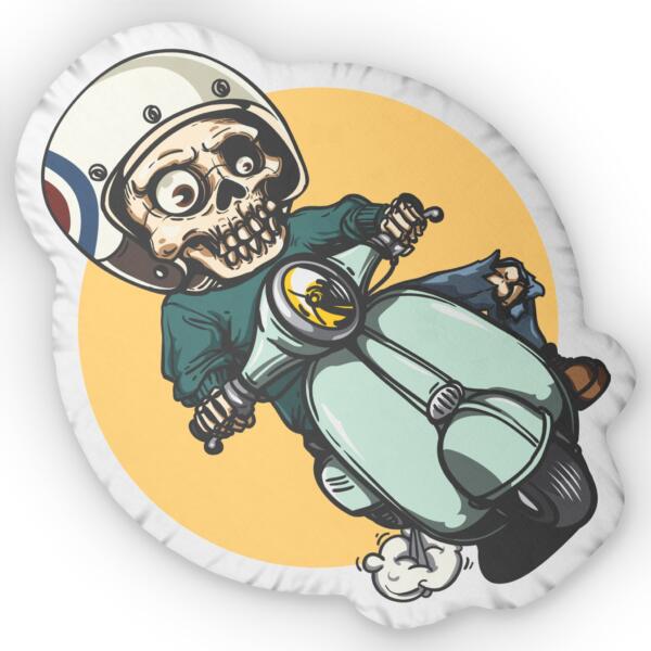 Skeleton Bike Rider on Vespa - GIFTZ For Your Loved Ones