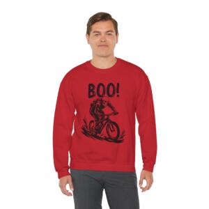 Boo Halloween Cycling - Unisex Heavy Blend™ Crewneck Sweatshirt - Image 34