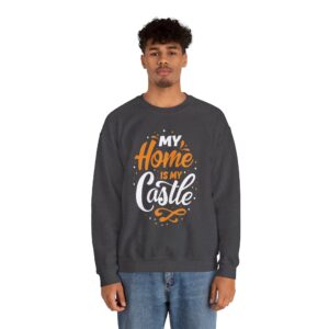 My Home is My Castle - Unisex Heavy Blend™ Crewneck Sweatshirt - Image 83