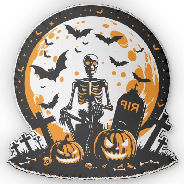 Skeleton in Graveyard Halloween - GIFTZ For Your Loved Ones