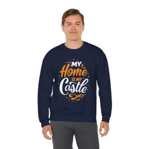My Home is My Castle - Unisex Heavy Blend™ Crewneck Sweatshirt - Image 106