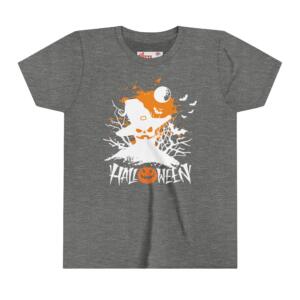 Halloween Witch Boo - Youth Short Sleeve Tee - Image 3