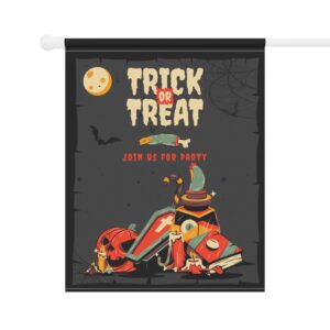 Trick or Treat Halloween Garden & House Banner - Image 3