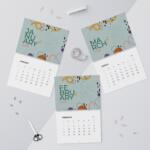 Abstract Wall Calendar 2025 - GIFTZ For Your Loved Ones