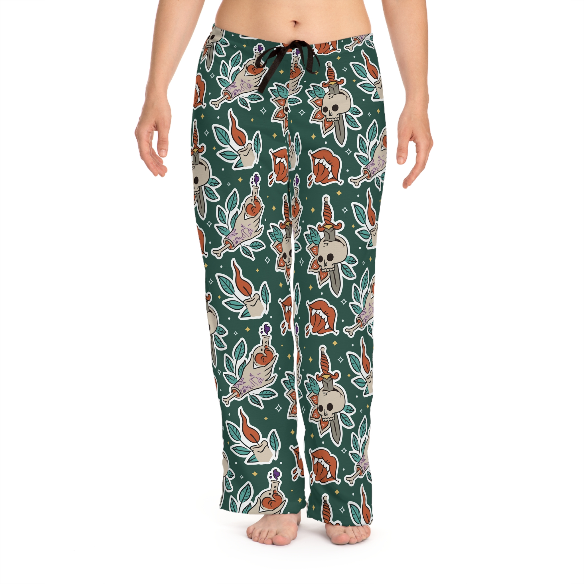 Women’s Halloween Themed Pajama Pants - GIFTZ For Your Loved Ones