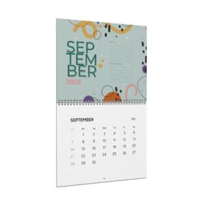 2025 Abstract Themed Wall Calendars - Monthly Planner with Notes & Reminders - Image 3