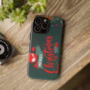 Festive Christmas Phone Case - Merry Christmas Design - GIFTZ For Your Loved Ones