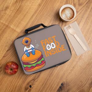 Cute Fast Food Inside Lunch Bag for Kids: Fun & Functional Lunch Tote - Image 1