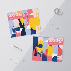 2025 Four Season Themed Wall Calendars - Image 4