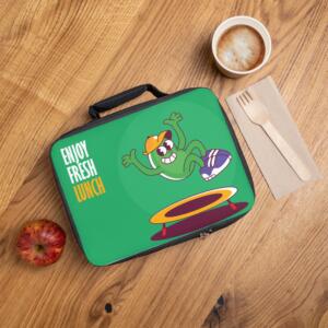 Fun Lunch Bag: "Enjoy Fresh Lunch" Design for Kids