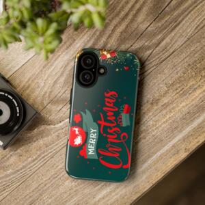 Festive Christmas Phone Case - Merry Christmas Design - GIFTZ For Your Loved Ones
