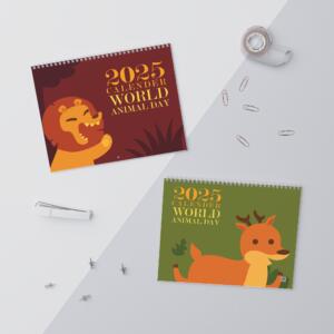 2025 World Animal Day Wall Calendars - Image 7