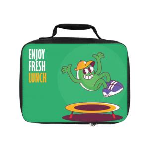 Fun Lunch Bag: "Enjoy Fresh Lunch" Design for Kids - Image 2