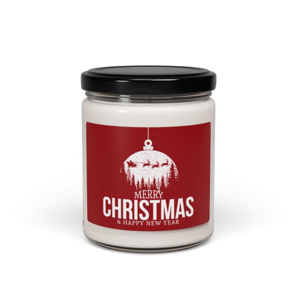 Christmas and Happy New Year Scented Soy Candle - 9oz - GIFTS For Loved Ones