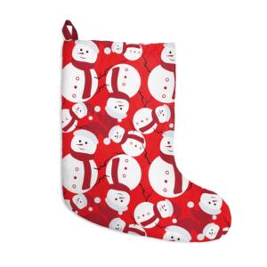 Christmas Snowman Pattern Gift Stockings - Image 2